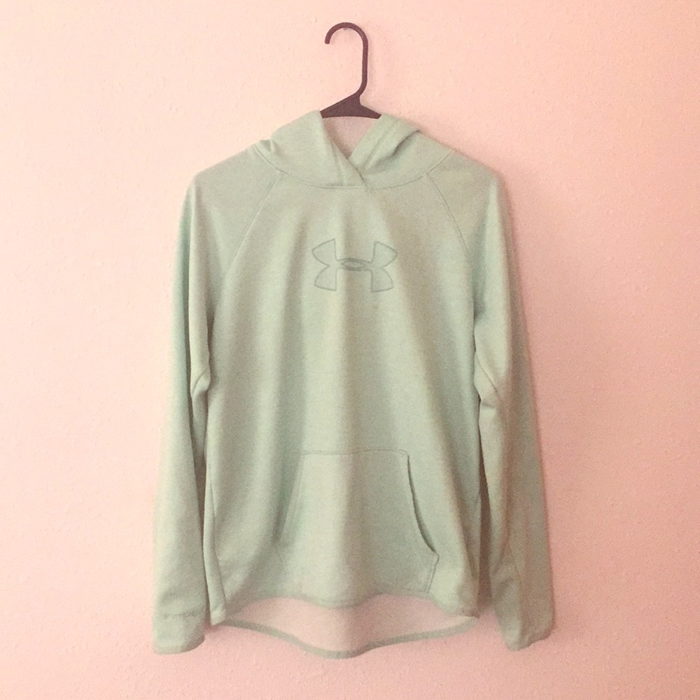 Underarmor light blue hoodie